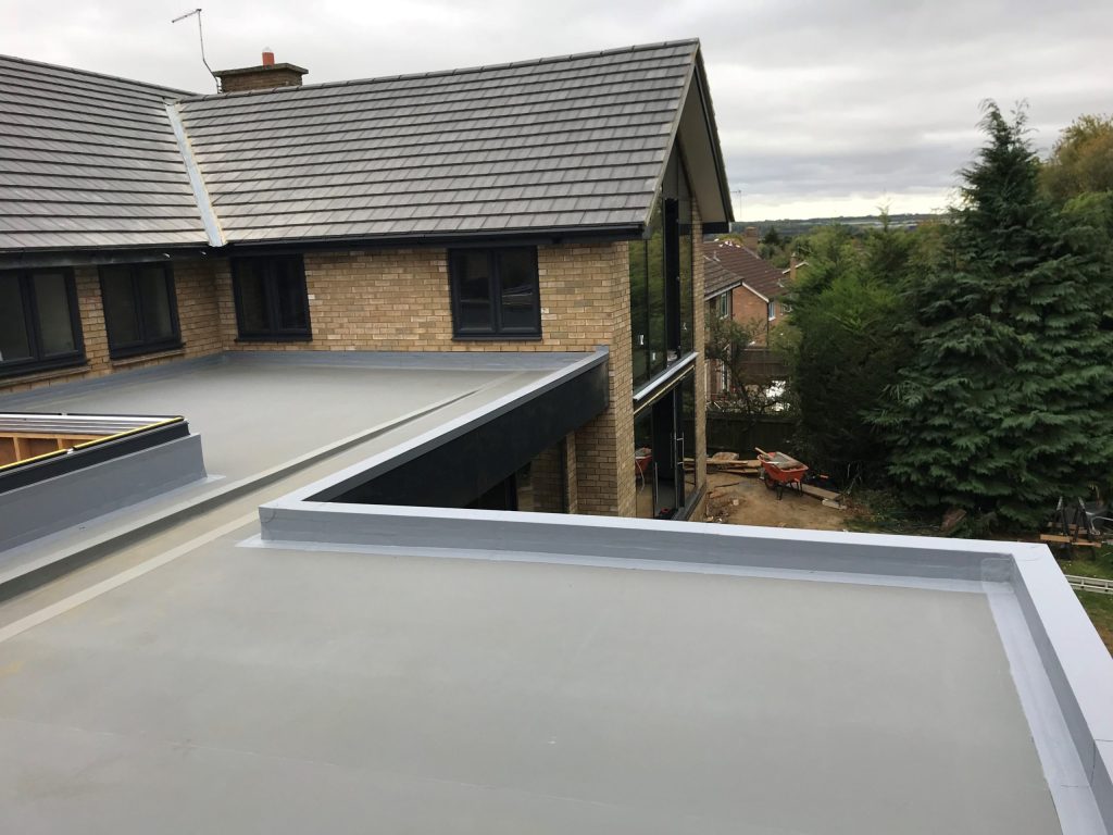 Fibreglass Roofing in London results after the project finish.
